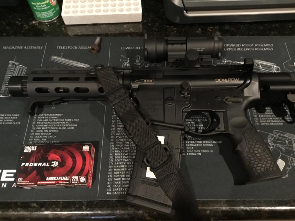 Federal AE300BLKSUP2  American Eagle Suppressor 300 AAC Blackout 220 OTM 20Bx/25Case - Customer Photo From Ricardo Magallanes