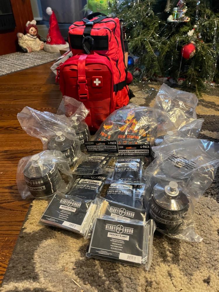 InstaFire Fire Starter Pouches (12 packs) - Customer Photo From Mario Palmieri