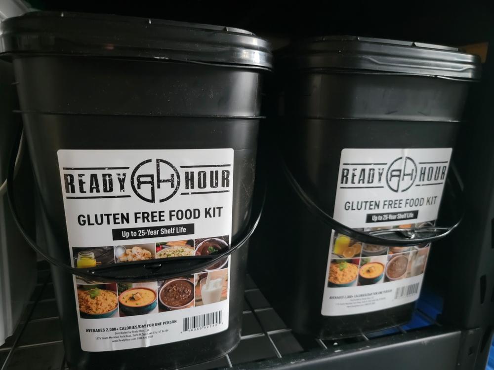 Gluten-Free Emergency Food Kit (120 servings) - Customer Photo From Julia Blunt