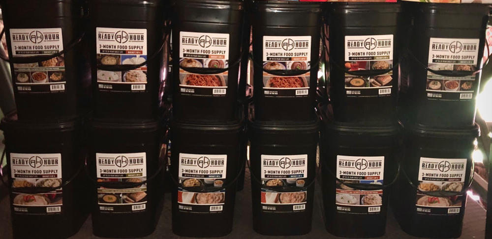 1-Year Emergency Food Supply (2,000+ calories/day) - Customer Photo From Randall Wright 