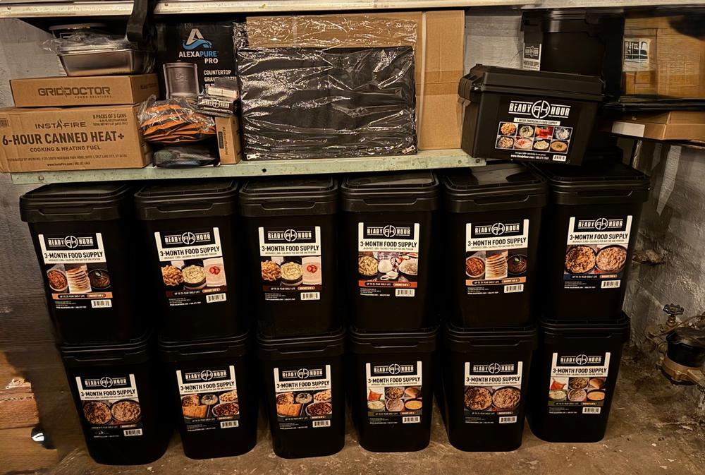 1-Week Food Supply Ammo Can (2,000+ calories/day) - Customer Photo From Lisa Polleys Howard