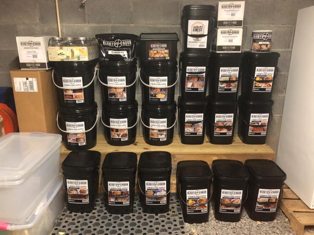 1-Week Food Supply Ammo Can (2,000+ calories/day) - Customer Photo From Gary Koczan