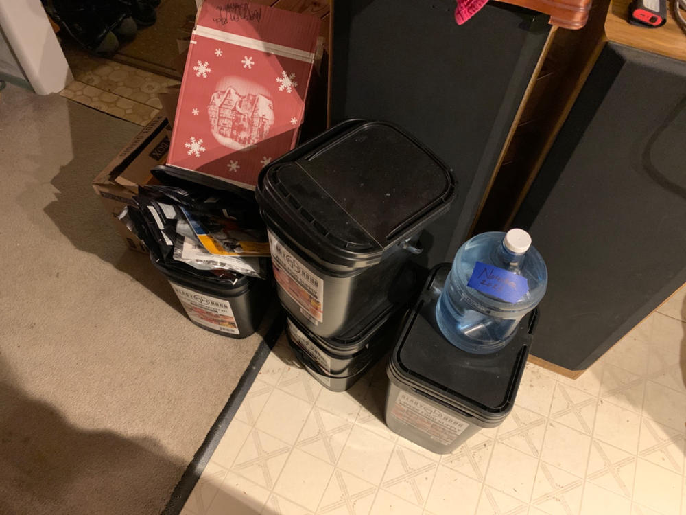 2-Week Emergency Food Supply (2,000+ calories/day) - Customer Photo From Ken Ray
