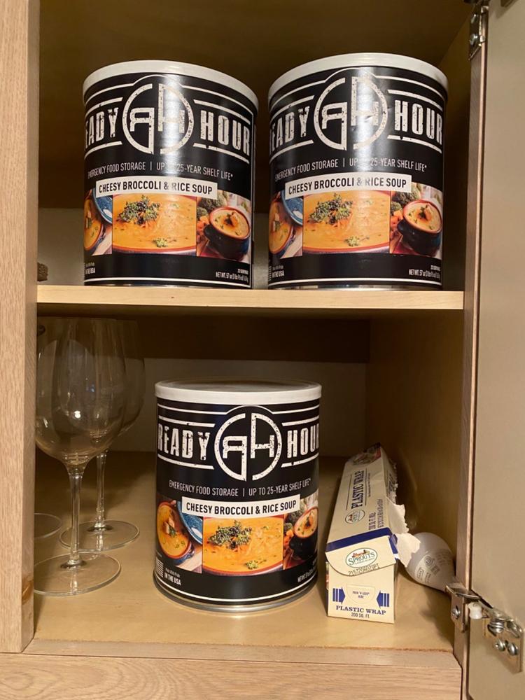 Cheesy Broccoli Soup (23 servings) - Customer Photo From Rachel McGlothlin