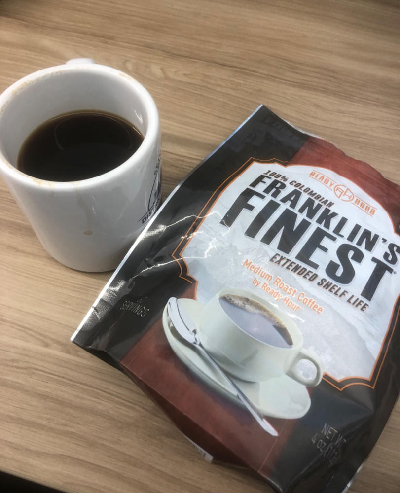 Franklin's Finest Survival Coffee 720 Servings by Patriot Pantry