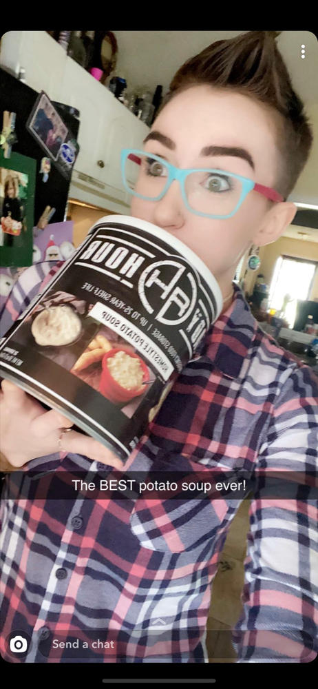Homestyle Potato Soup (19 servings) - Customer Photo From Patrick Moreland