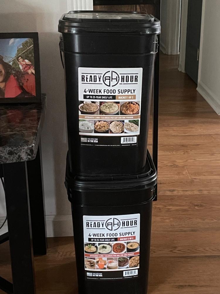 MEGA Protein Kit w/ Real Meat (72 servings, 1 bucket) - Customer Photo From David Lambert