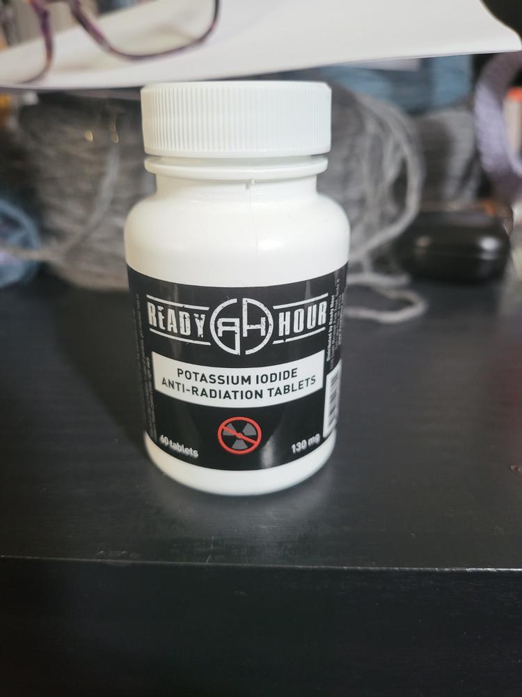 Potassium Iodide Anti-Radiation Tablets (130mg, 60ct) - Customer Photo From Stormie Holmes