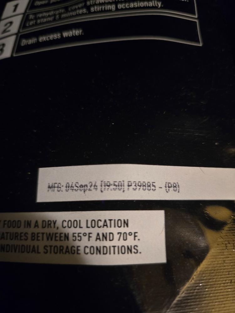 Ultimate Survival Breakfast Kit (128 servings) - Customer Photo From Luke Bell