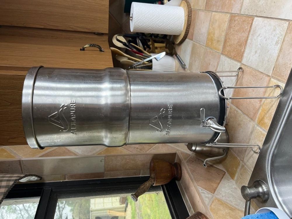 Alexapure Pro Stainless Steel Spigot - Customer Photo From Maria Deesy
