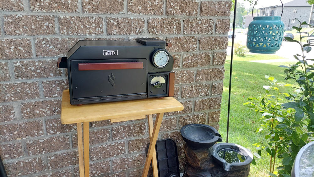Ember Off-Grid Biomass Oven by InstaFire - Customer Photo From Sylvain Gagne