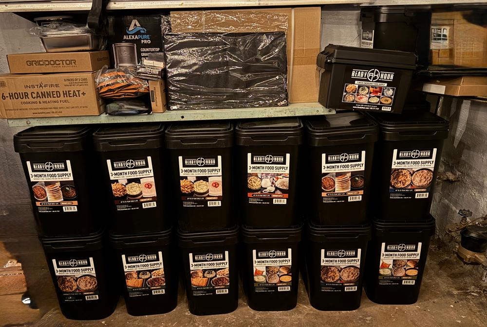Independence Day Bundle - 1-Year Food Kit + Over $1,200 in FREE Gifts - Customer Photo From Lisa