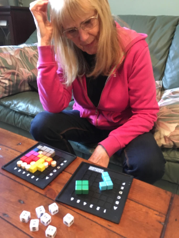 Happy Puzzle The Genius Square - Customer Photo From Heather Hough