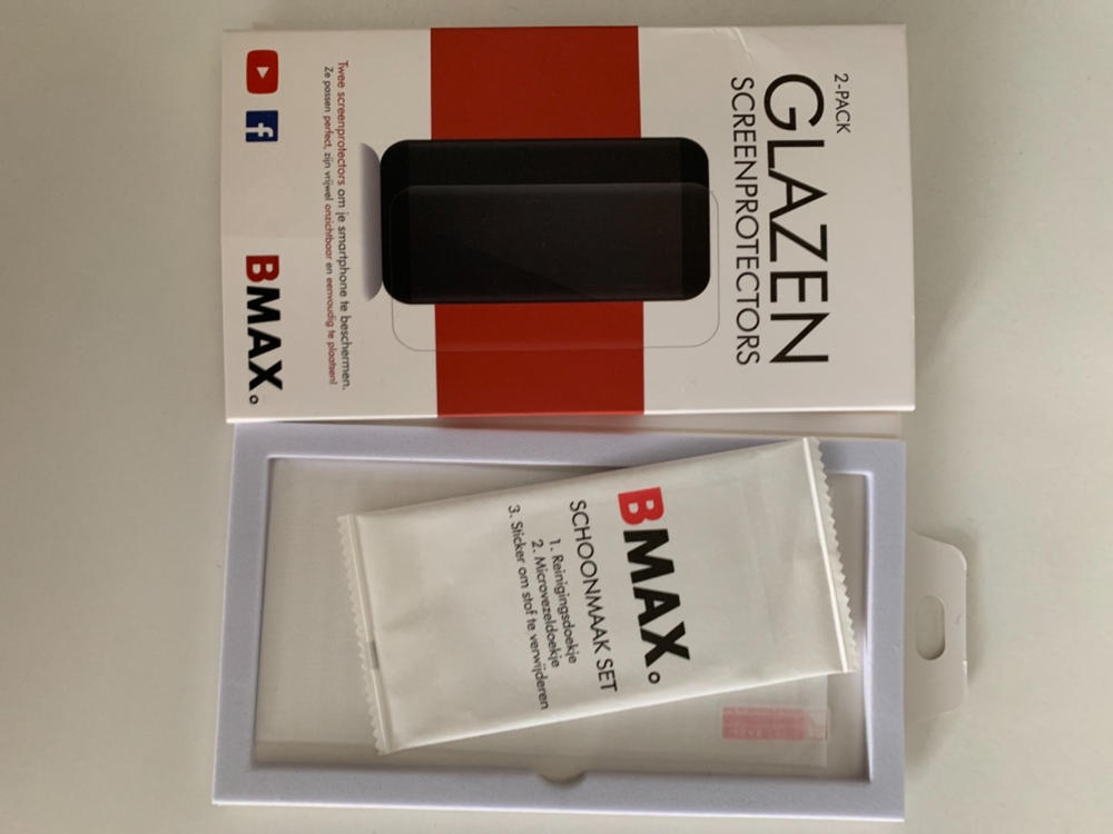 2-pack iPhone XS Glazen Screenprotector - Customer Photo From Ans van Mechelen