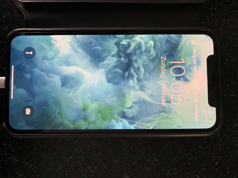 2-pack iPhone XS Glazen Screenprotector - Full Cover - Customer Photo From Anonymous
