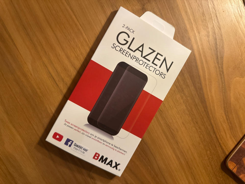 2-pack iPhone 15 Pro Max Glazen Screenprotector - Customer Photo From Anonymous