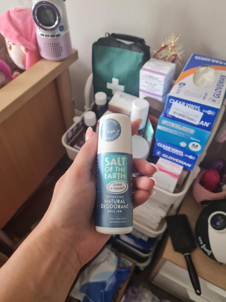 Ocean & Coconut Natural Roll-On Deodorant - Customer Photo From Kerryanne Mclaughlin