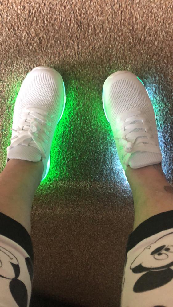 Flash Wear X-Runners - White - Customer Photo From Michelle Brown