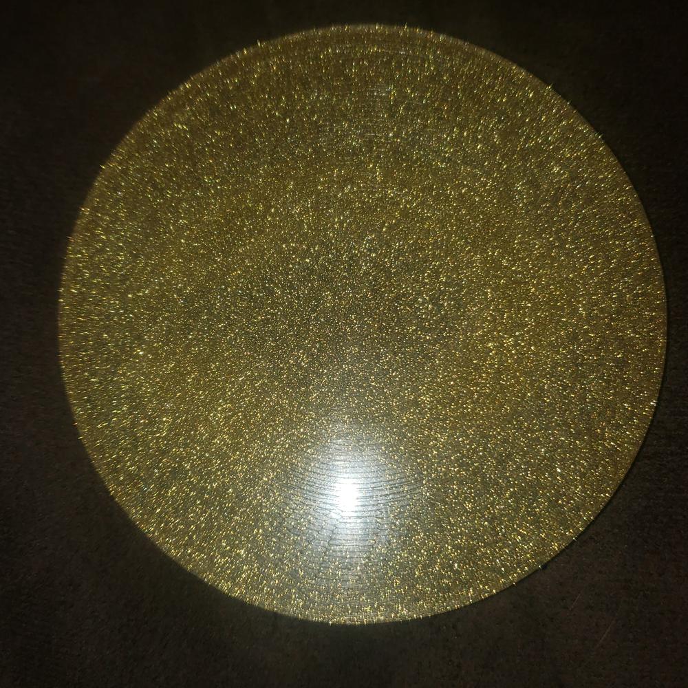 Gold Dust Translucent HTPLA with Gold Glitter - Customer Photo From Christopher K.