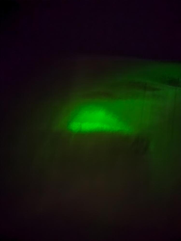 Green Glow-in-the-Dark, Natural - Customer Photo From Mattt