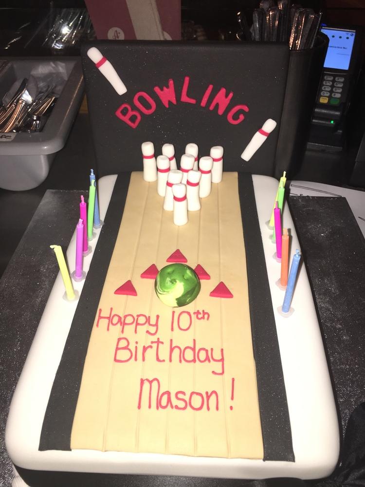 Bowling Cake Birthday Cakes The Cake Store