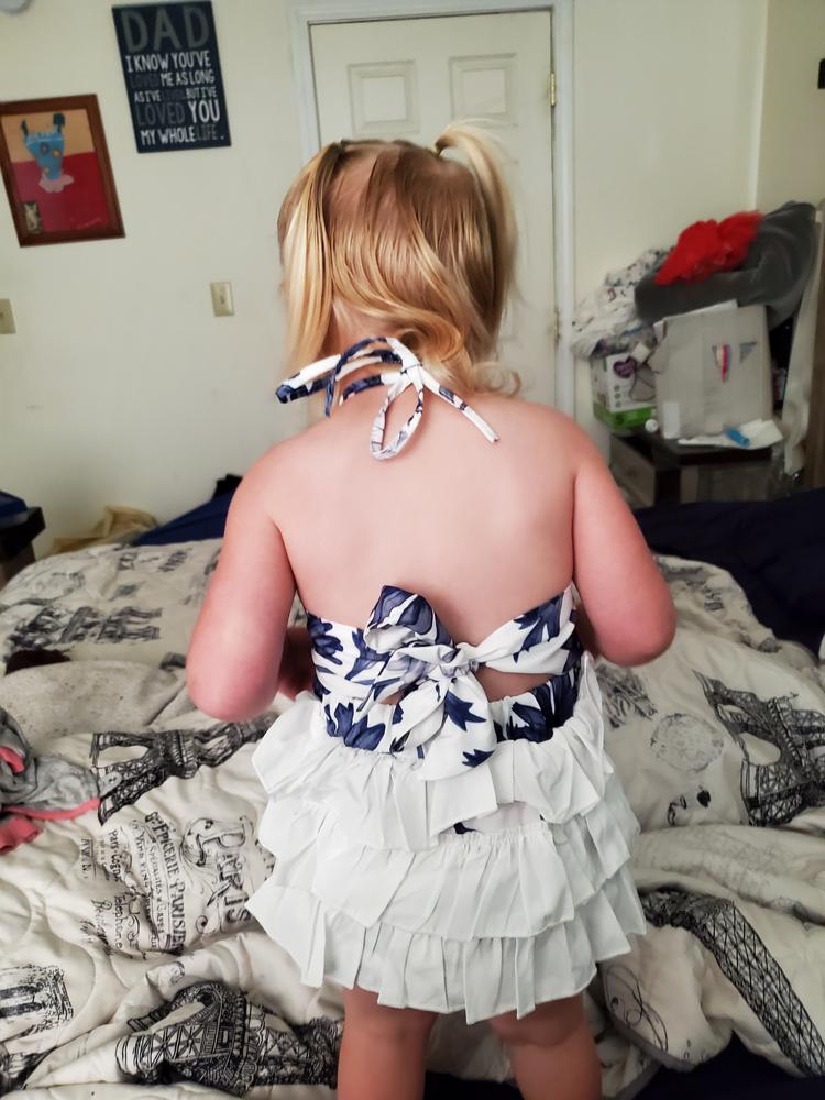 BLU Floral Romper - Customer Photo From Tammy 