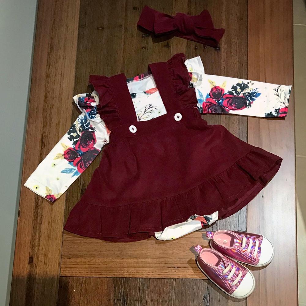 WILLOW Floral Skirt Set - Customer Photo From ellen scott