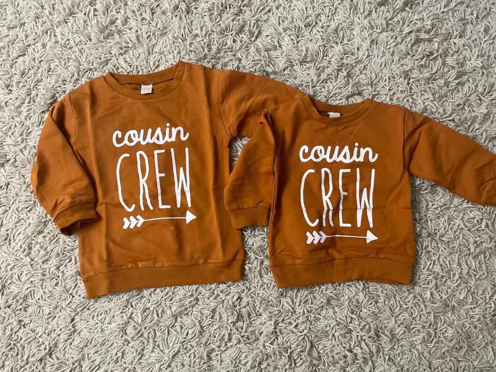 COUSIN CREW Sweater - Customer Photo From Kelley Boyack