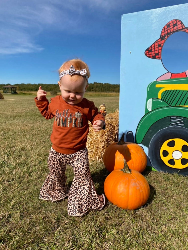 HELLO PUMPKIN Leopard Outfit - Customer Photo From Katrina Kammrath-Bartels