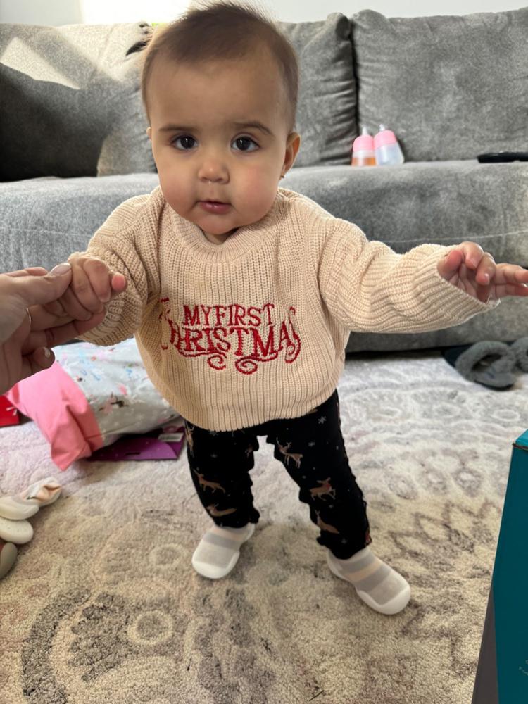 MY FIRST CHRISTMAS Sweater - Customer Photo From Nadia Bhyat