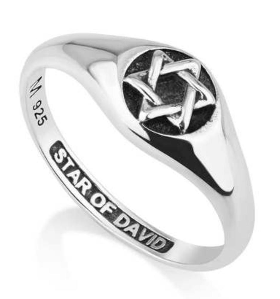 Star of David 925 Sterling Silver Delicate Ring - Customer Photo From Deena Alexander