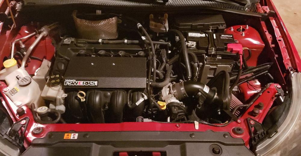 FSWERKS Engine Cover - Ford Focus 2.0L/2.3L Duratec 2005-2011 - Customer Photo From Cody S.