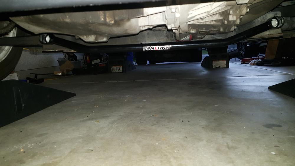 FSWERKS Lower Front Stress Bar - Ford Focus 2000-2011 - Customer Photo From Rowdy
