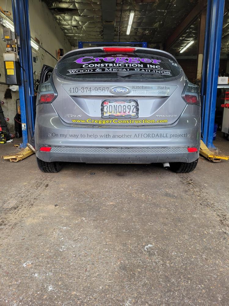 FSWERKS Stainless Steel Race Exhaust System - Ford Focus TiVCT 2.0L 2012-2018 Hatchback - Customer Photo From James Carlyle Sr.