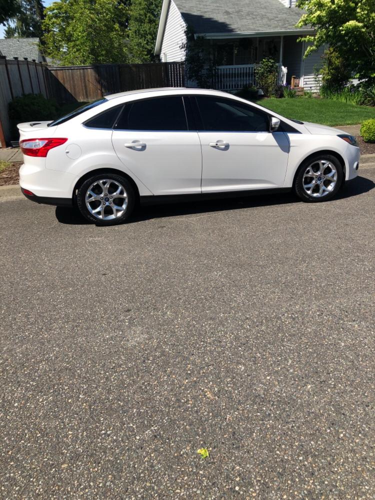 FSWERKS Stainless Steel Race Exhaust System - Ford Focus TiVCT 2.0L 2012-2018 Sedan - Customer Photo From Mason Blair