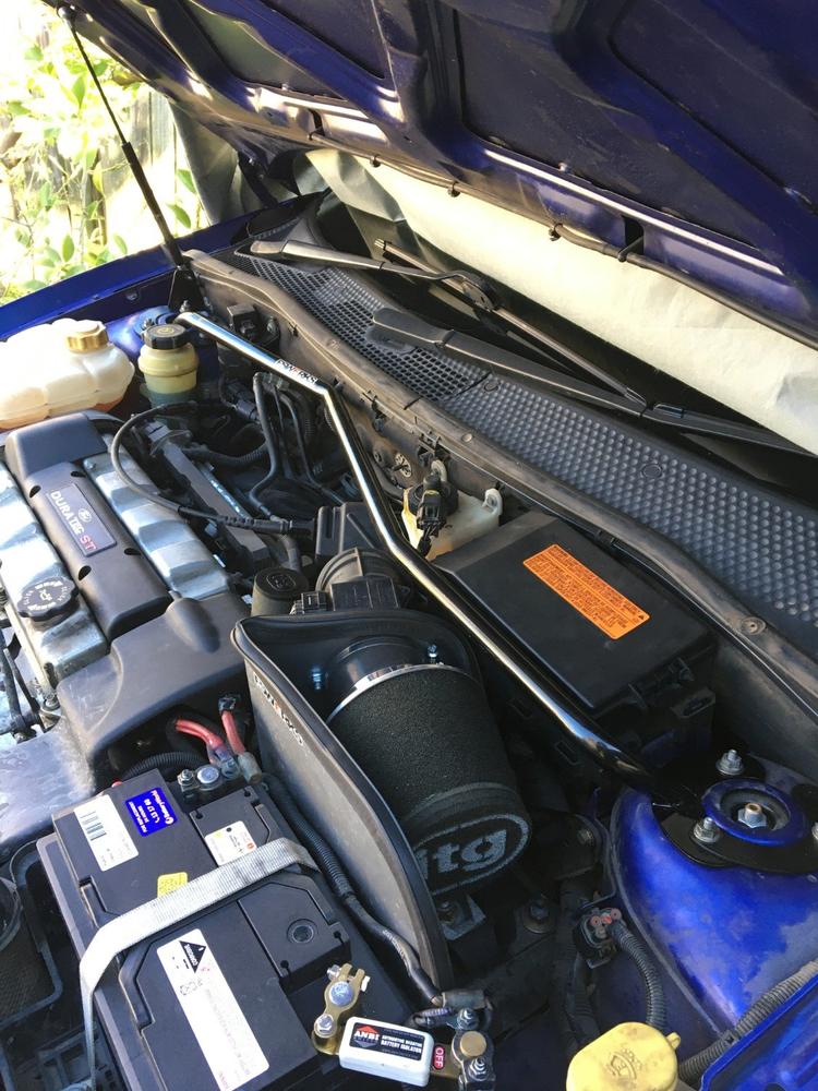 FSWERKS Upper Front Strut Stress Bar - Ford Focus SPI/Zetec/SVT - Customer Photo From Nicholas Hebden