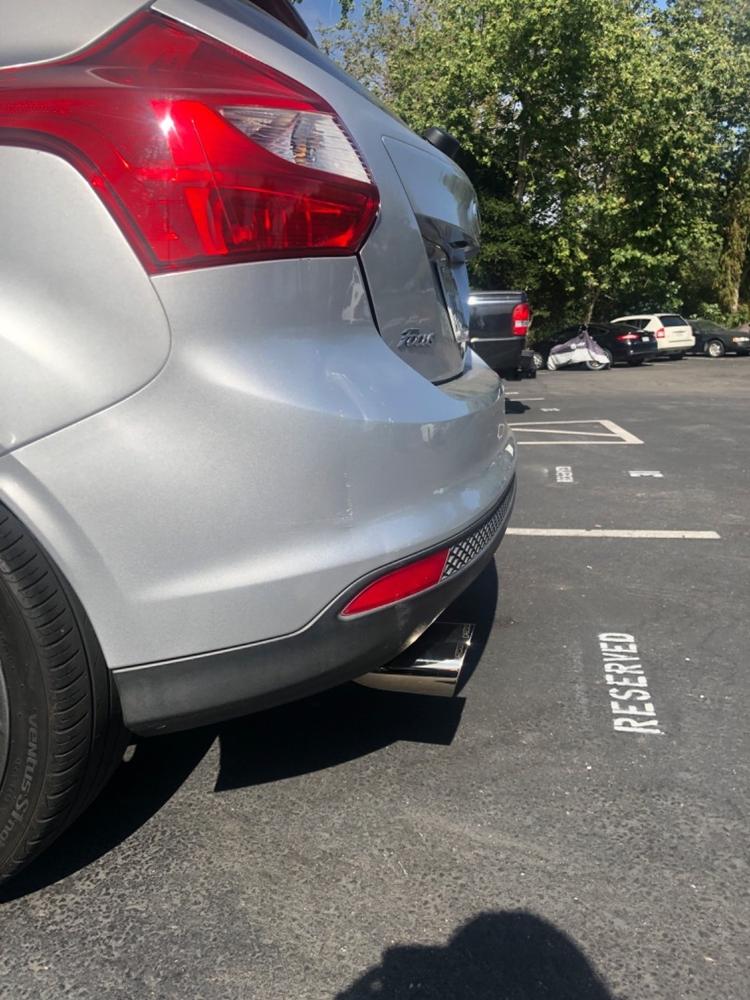 FSWERKS Stainless Steel Stealth Exhaust System - Ford Focus TiVCT 2.0L 2012-2018 Hatchback - Customer Photo From Caine Valdez