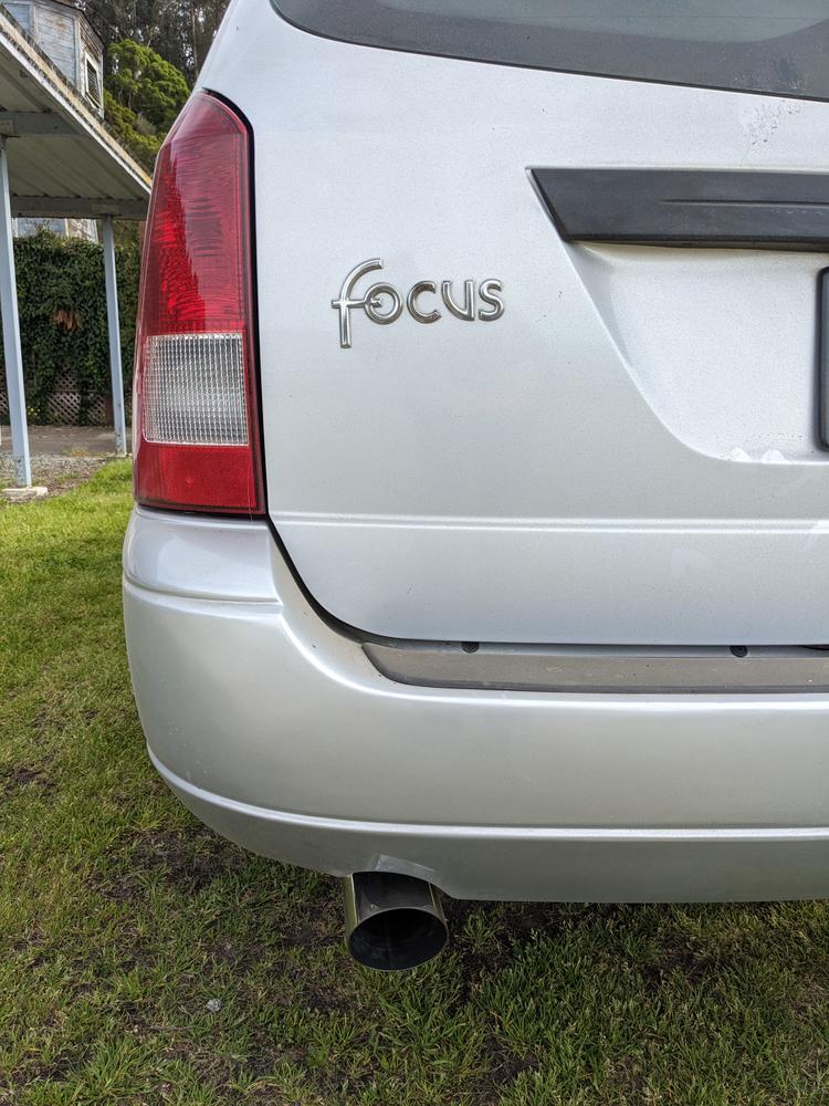 FSWERKS Stainless Steel Catback Street Performance Exhaust System - Ford Focus Coupe/Sedan Duratec 2003-2011 - Customer Photo From Lindsay
