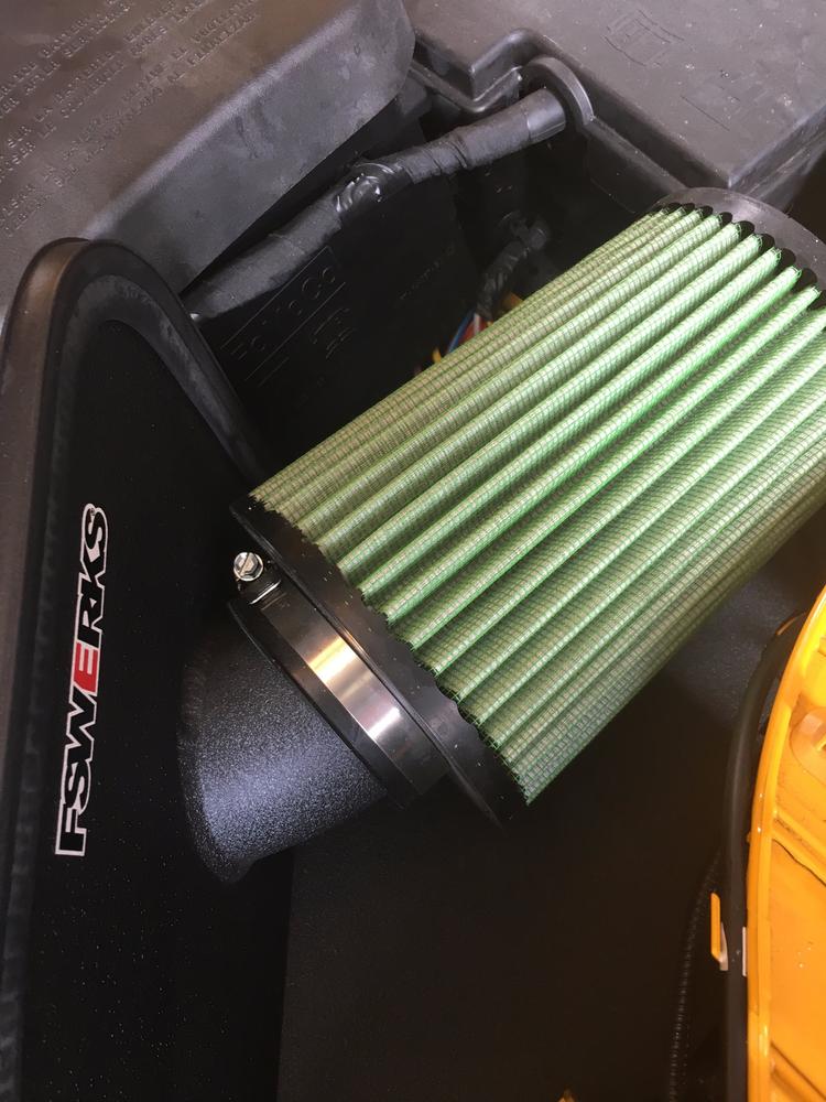 FSWERKS Green Filter Cool-Flo Plus Air Intake System - Ford Focus ST 2013-2017 - Customer Photo From Vince