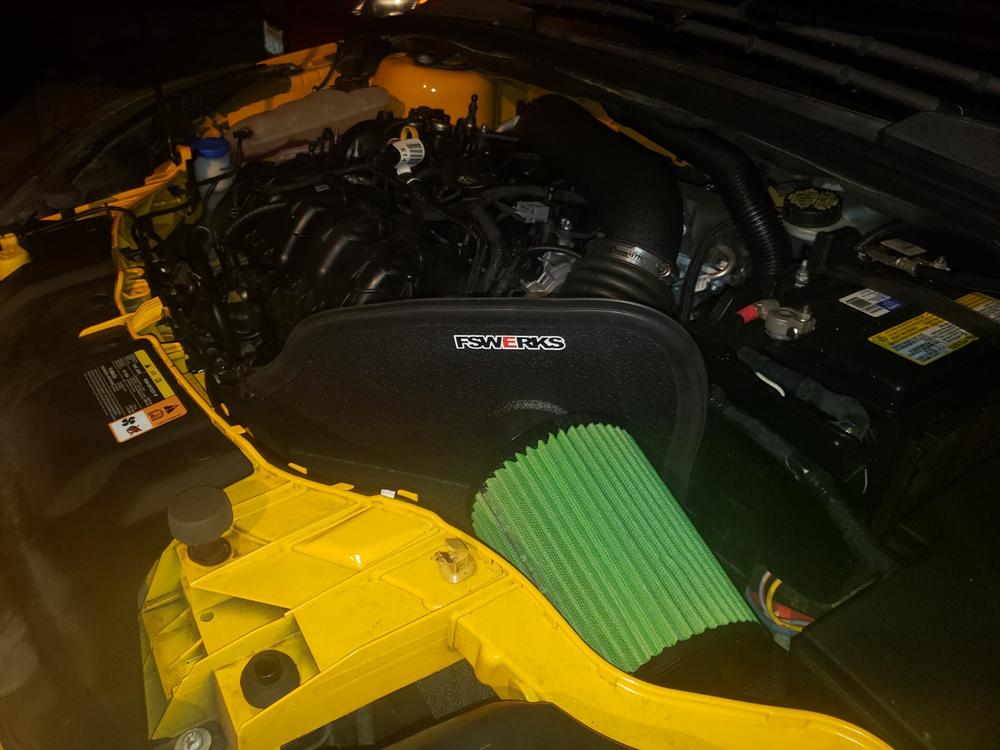 FSWERKS Green Filter Cool-Flo Plus Air Intake System - Ford Focus ST 2013-2018 - Customer Photo From Jule Sims