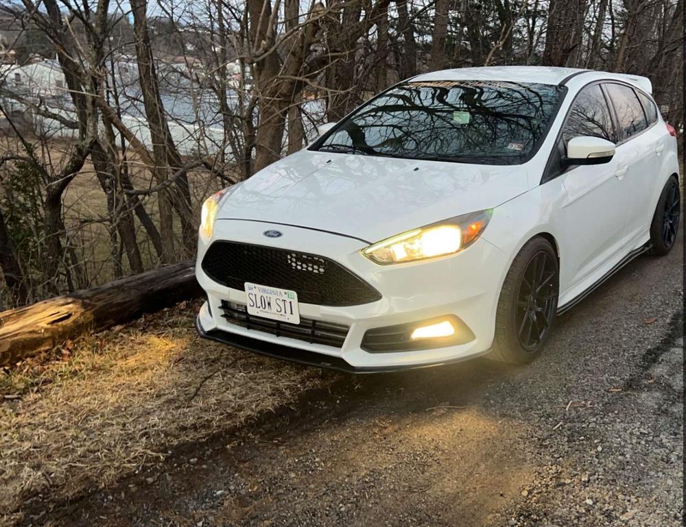Triple R Composites Front Splitter - Ford Focus ST 2015-2018 - Customer Photo From Dalton Arnold