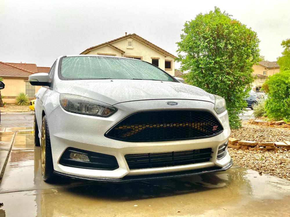 Triple R Composites Front Splitter - Ford Focus ST 2015-2018 - Customer Photo From Trevor Foote