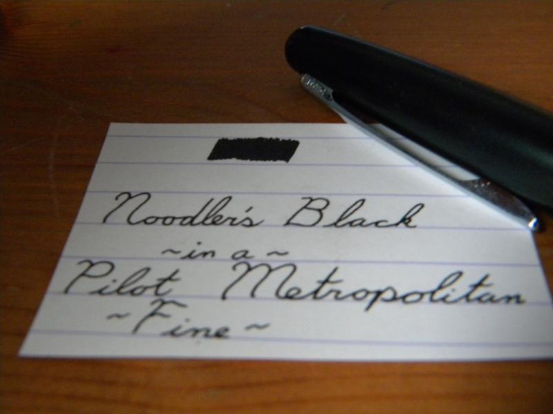 Noodler's Black (Bulletproof) Fountain Pen Ink – Fountain Pen Revolution