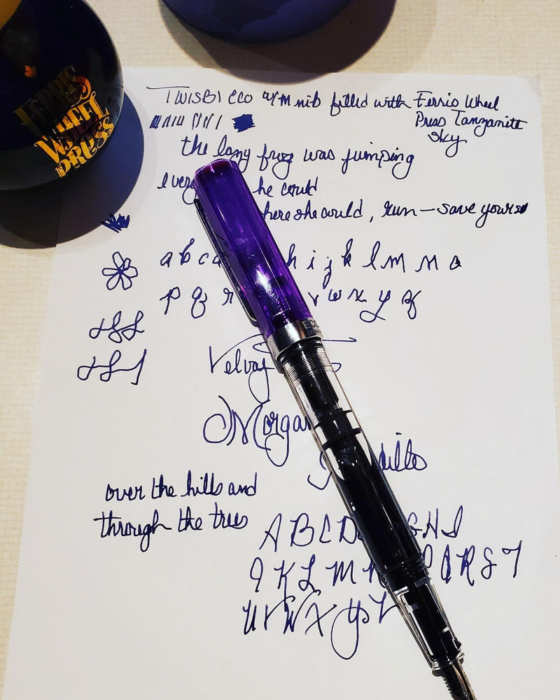 TWSBI ECO Fountain Pen - Transparent Purple - The Goulet Pen Company