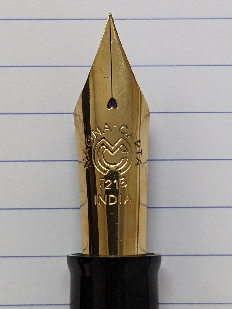 Magna Carta Mag 1000 Fountain Pen - Black - The Goulet Pen Company