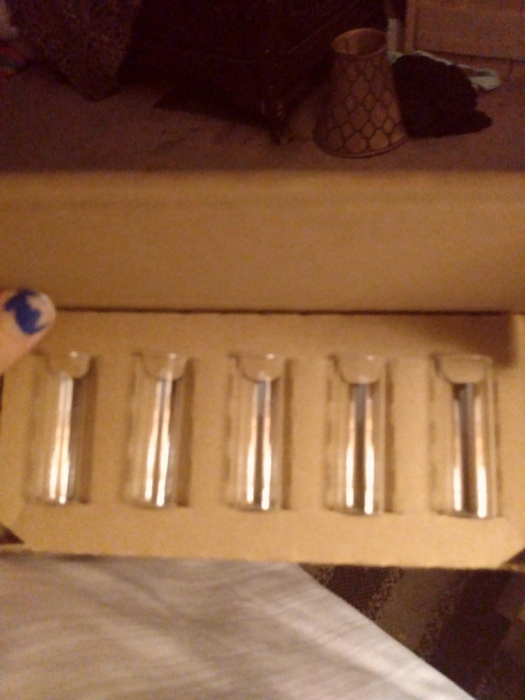 5 Pack Glass Mixing Vials - Customer Photo From Chalea tiner