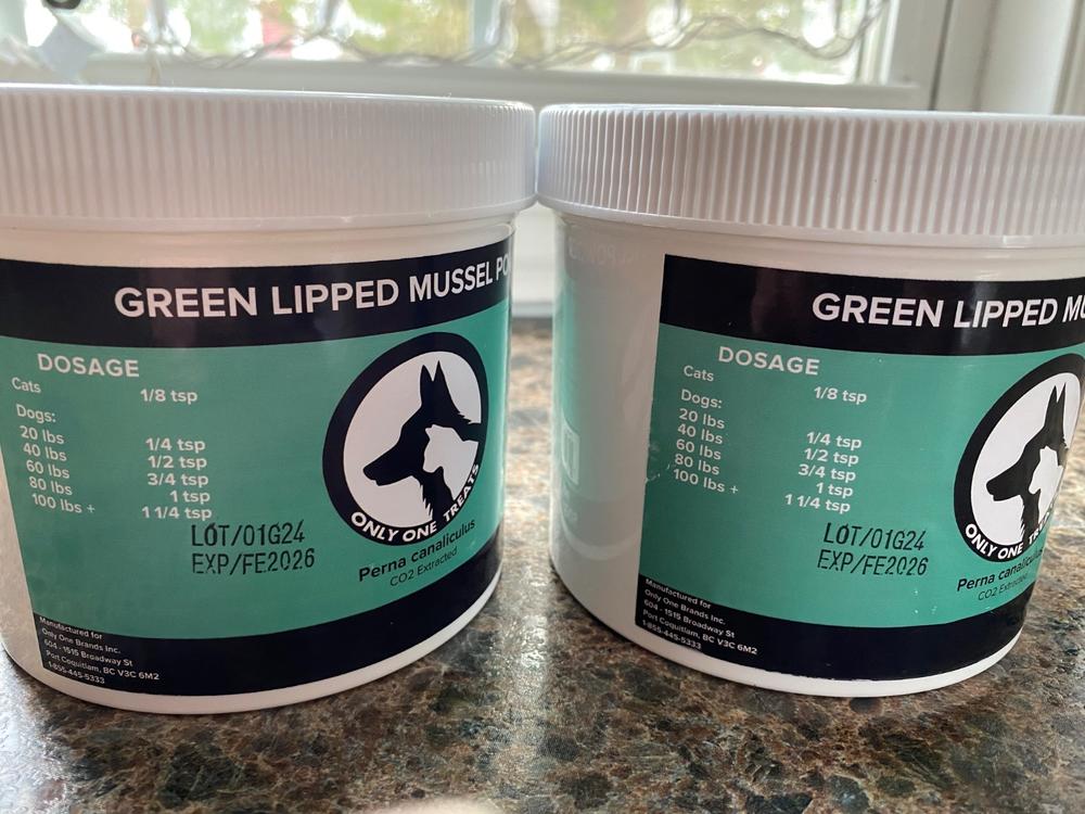 Green Lipped Mussel Powder 500g - Customer Photo From Lisa Coolen