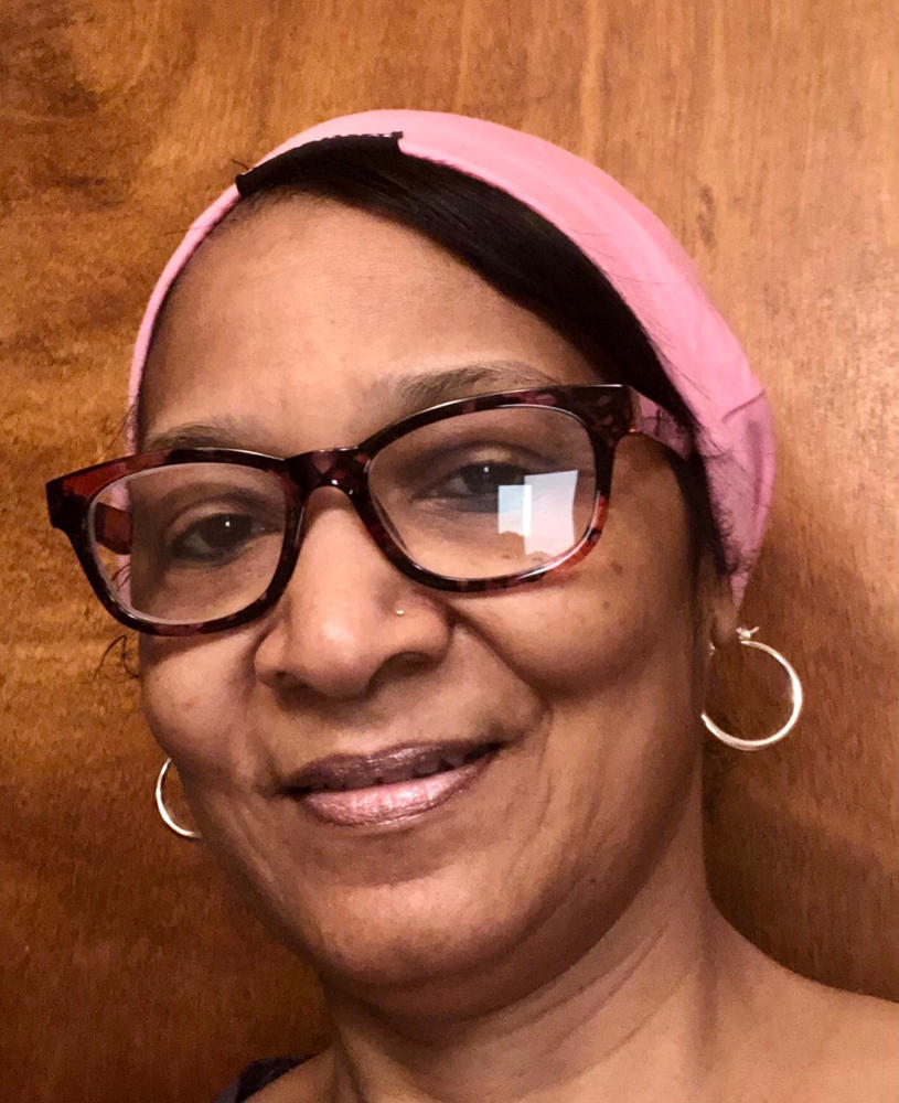 The Slap (Satin-lined cap) - Pink - Customer Photo From Beverly Arnold