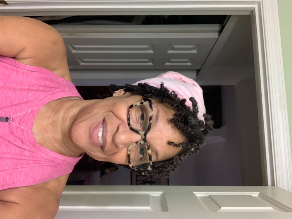 The Slap (Satin-lined cap) - Pink - Customer Photo From Suzanne Young-Mercer