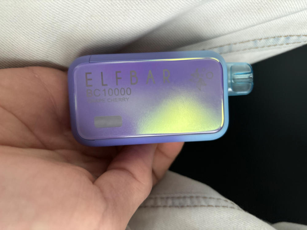 Grape Cherry by Elf Bar BC10000 Disposable Vape - Customer Photo From Valerie Roberge